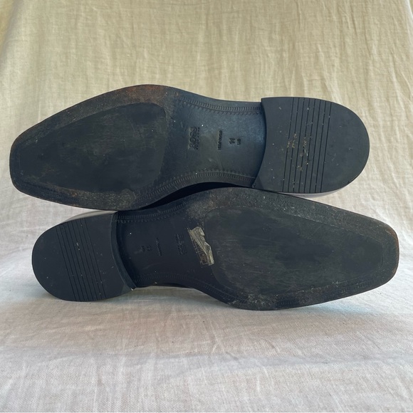 HUGO BOSS RECCO LUX PATENT LEATHER OXFORDS - Picture 7 of 7